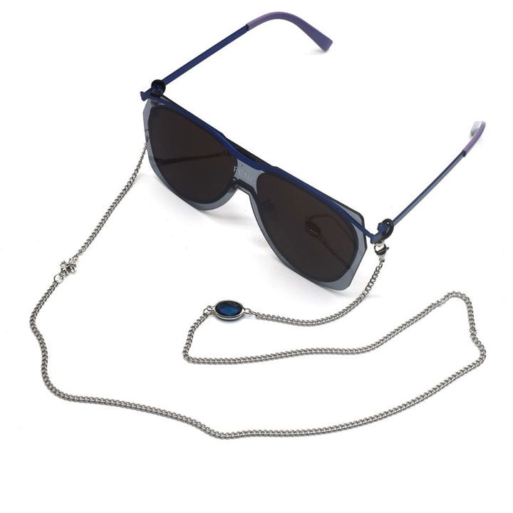 Elegant Gemstone Eyewear Chain Kalsten