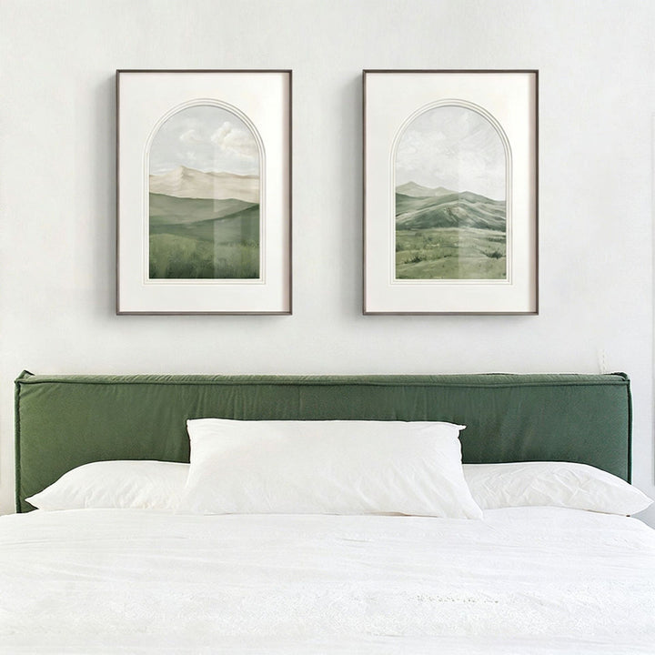 Vintage Landscape Framed Wall Art