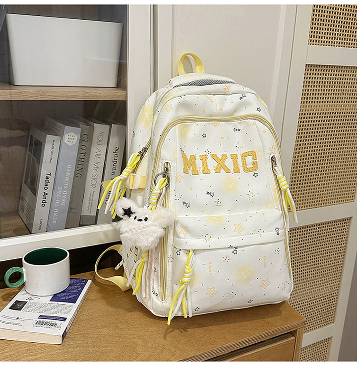 Trendy Illustrated Graphic Backpack Kalsten