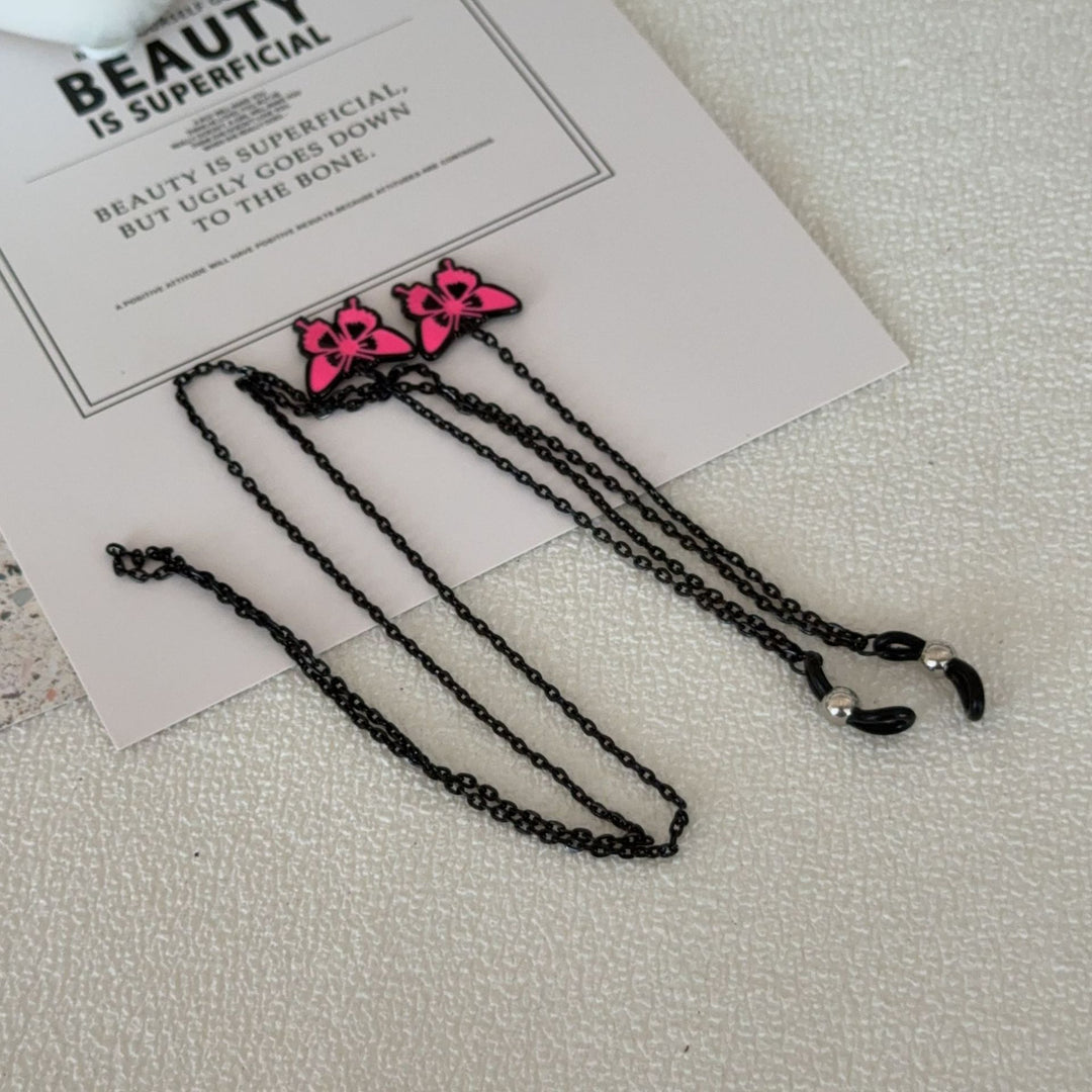 Butterfly-Themed Eyewear Chain Holder Kalsten