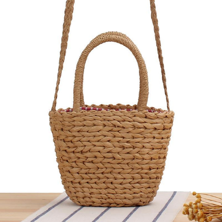 Woven Basket Bag Kalsten