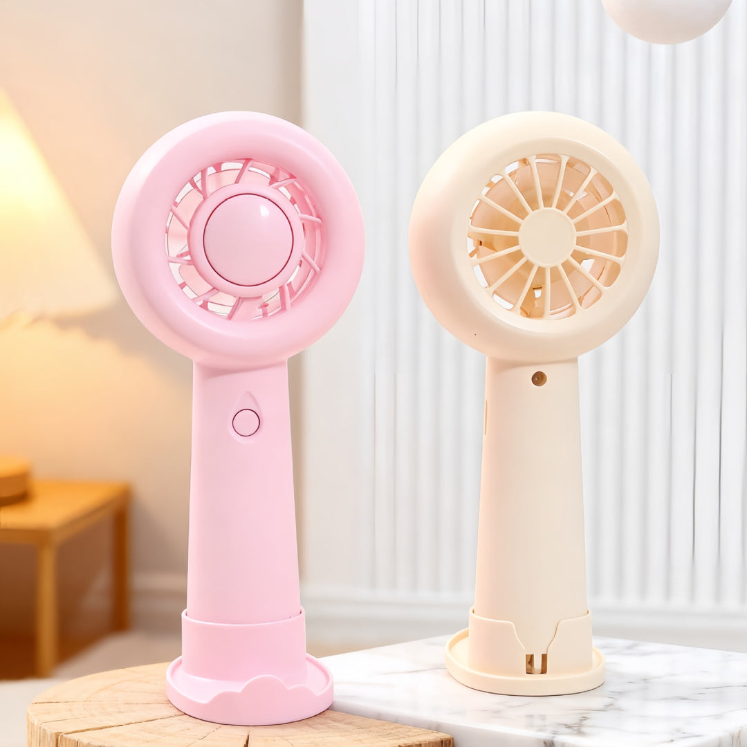 Women's Portable Hand Fan with Stepless Speed Control Kalsten