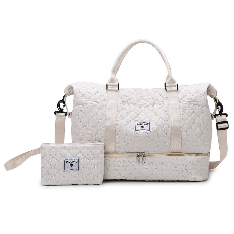 Stylish Quilted Travel Duffel Kalsten