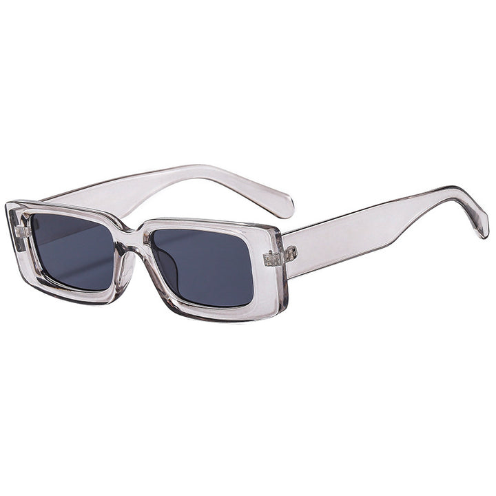 Women's fashionable sunglasses with trendy transparent frame and sporty design Kalsten