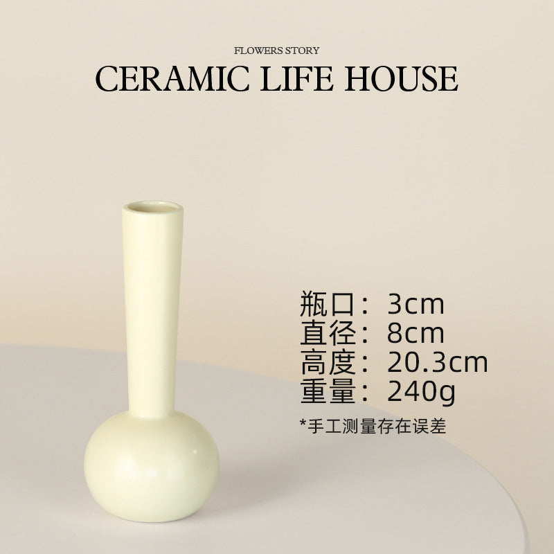 Minimalistic Zen Ceramic Vase