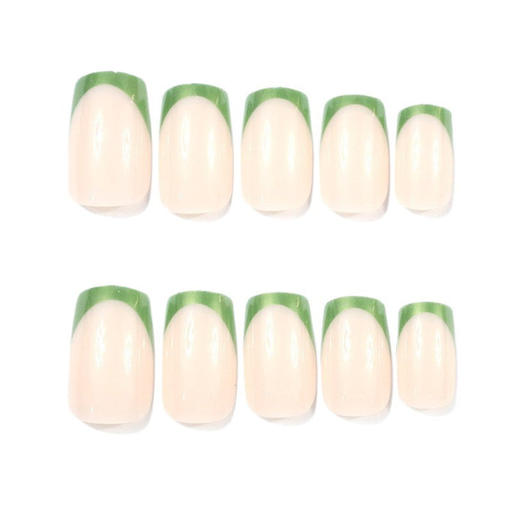 Acrylic Nail Enhancements with Elegant French Tips Kalsten