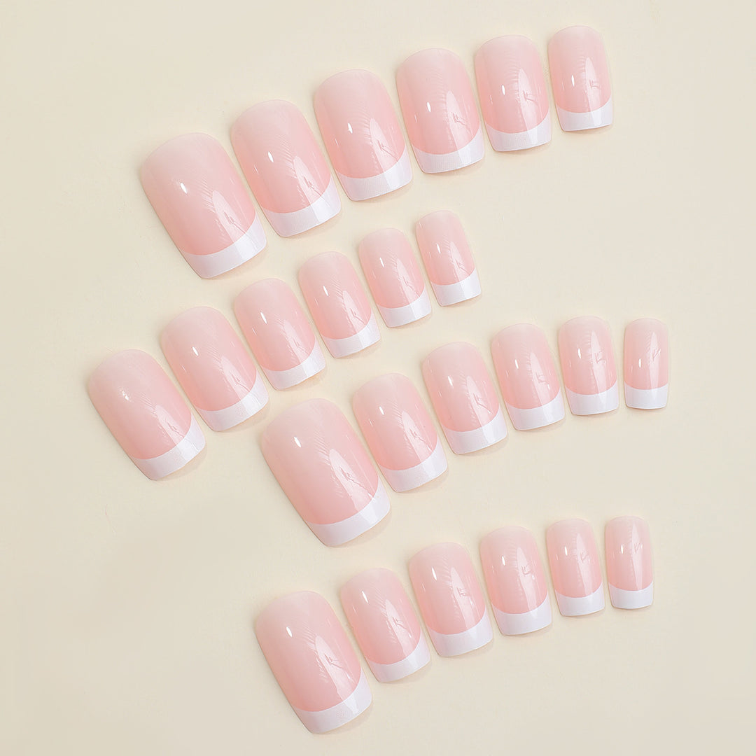 French Tip Press-On Nail Set Kalsten 1788495145