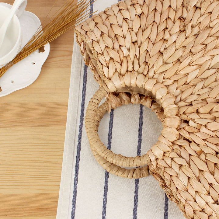 Braided Tote Bag with Unique Design Kalsten