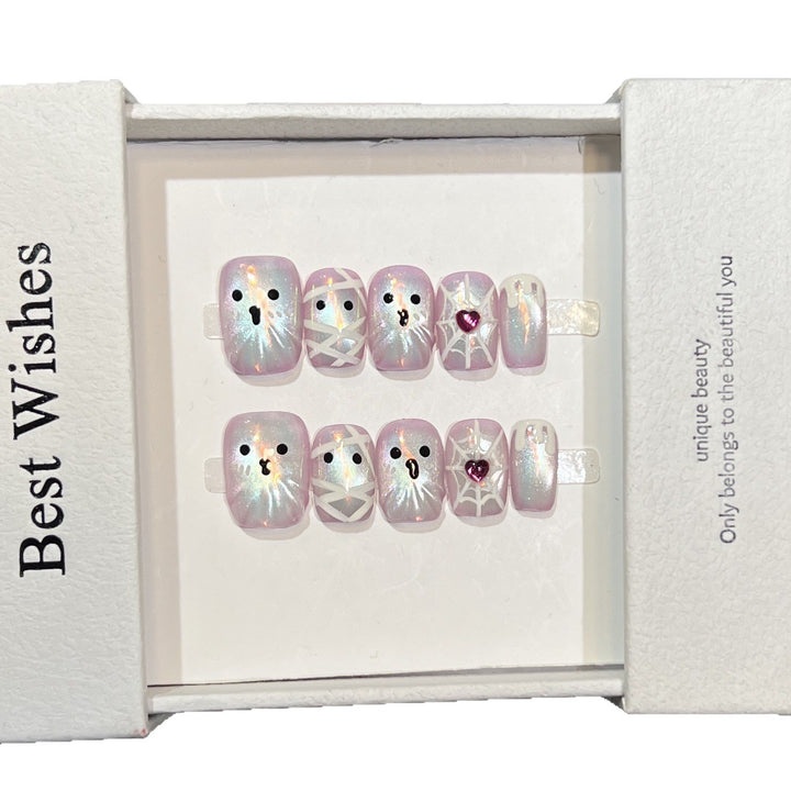 Whimsical Characters Press-On Nail Set Kalsten