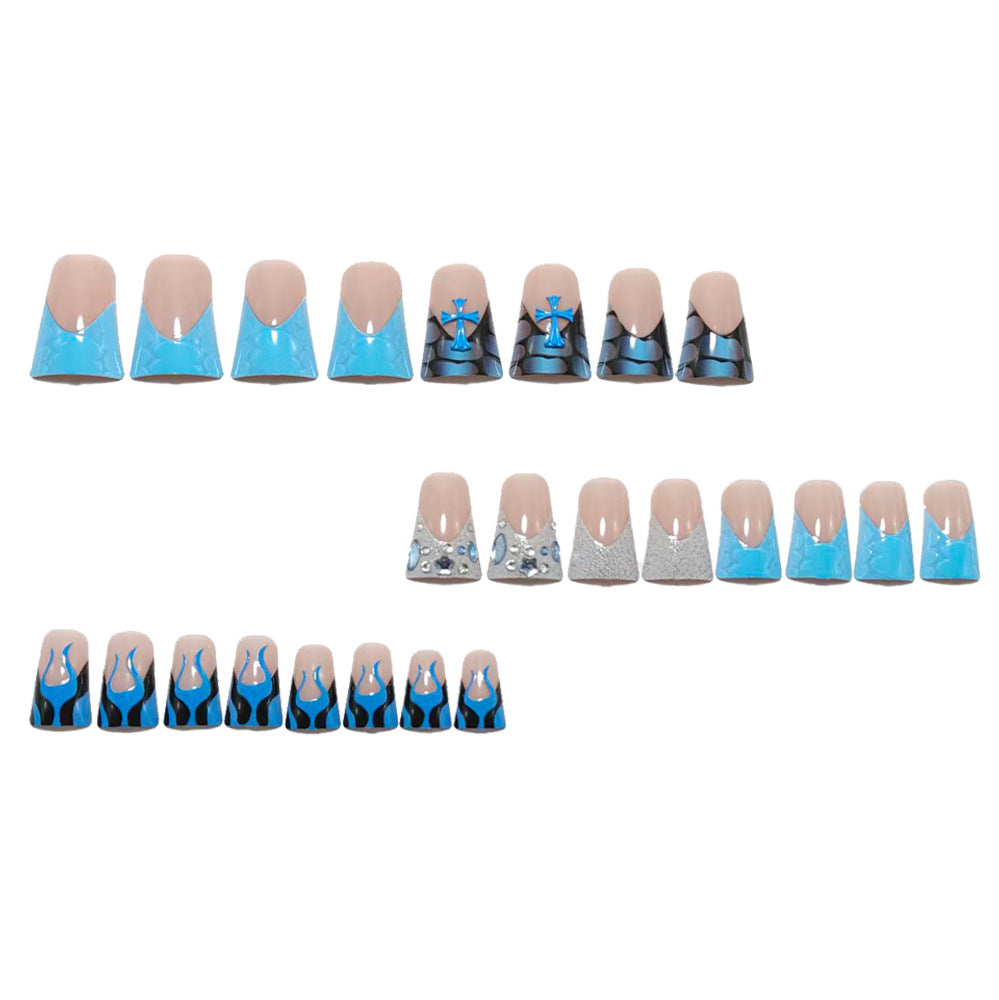Creative artificial nails with unique 3D design Kalsten