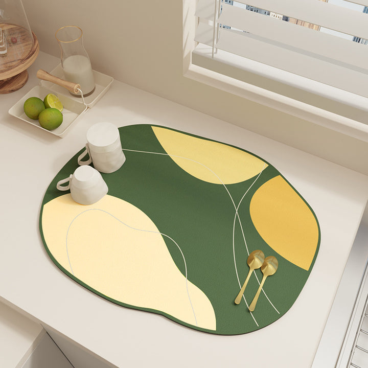 Artistic Wave Pattern Table Mat Kalsten
