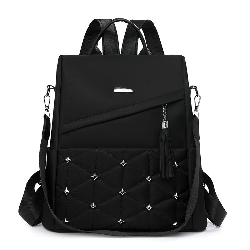 Stylish Quilted Multi-Functional Backpack