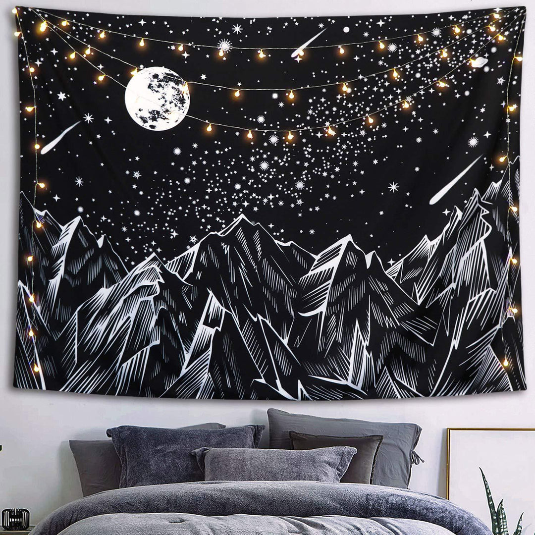 Celestial Mountains Wall Tapestry