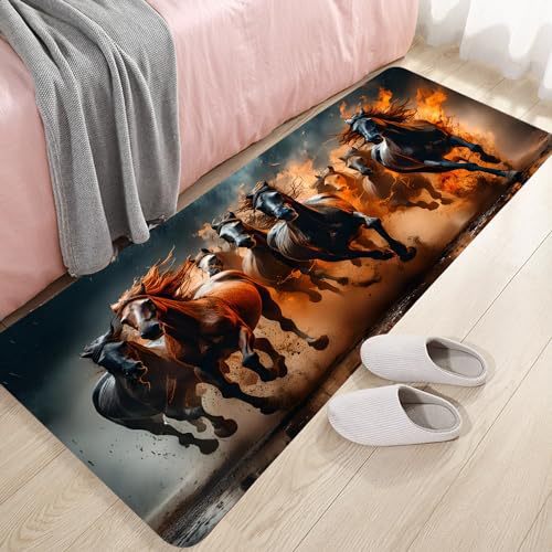 Abstract Pattern Kitchen Runner Mat