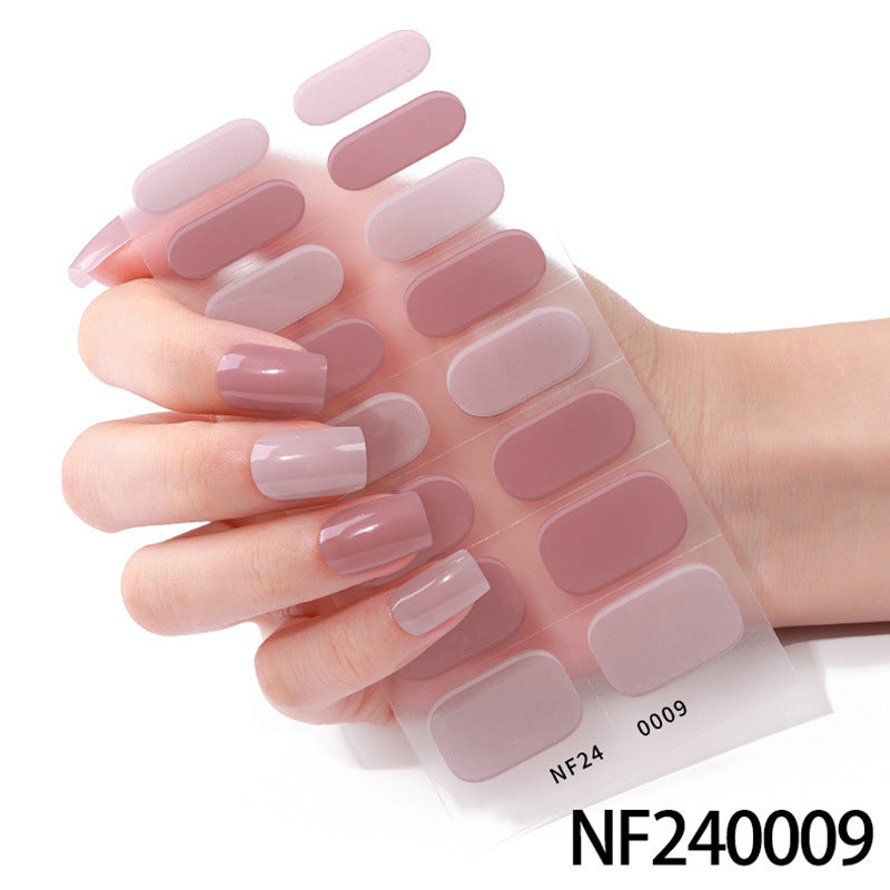 Glossy Finish Gel Nail Wraps