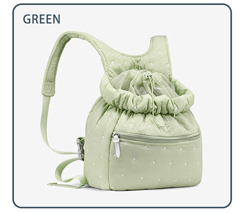 Drawstring Closure Casual Backpack Kalsten