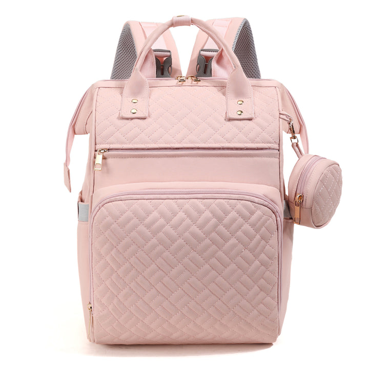 Elegant Multi-Functional Quilted Backpack Kalsten