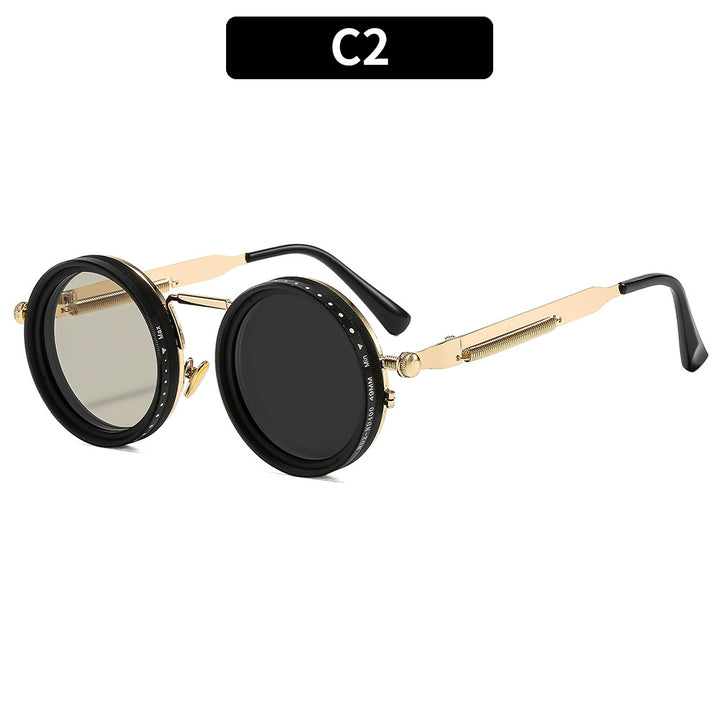 Fashionable Round Frame Sunglasses