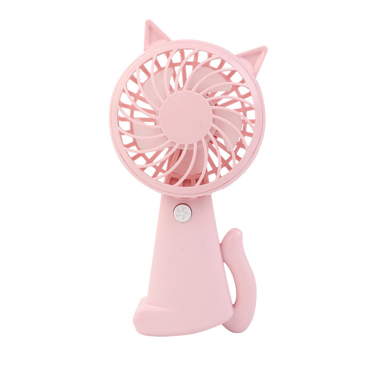 Women Portable Cat Ears Fan Kalsten