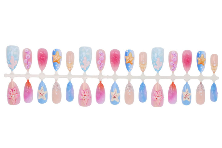 Nail art set with maritime and creative designs Kalsten