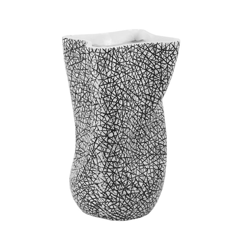Artistic Texture Earthenware Vase