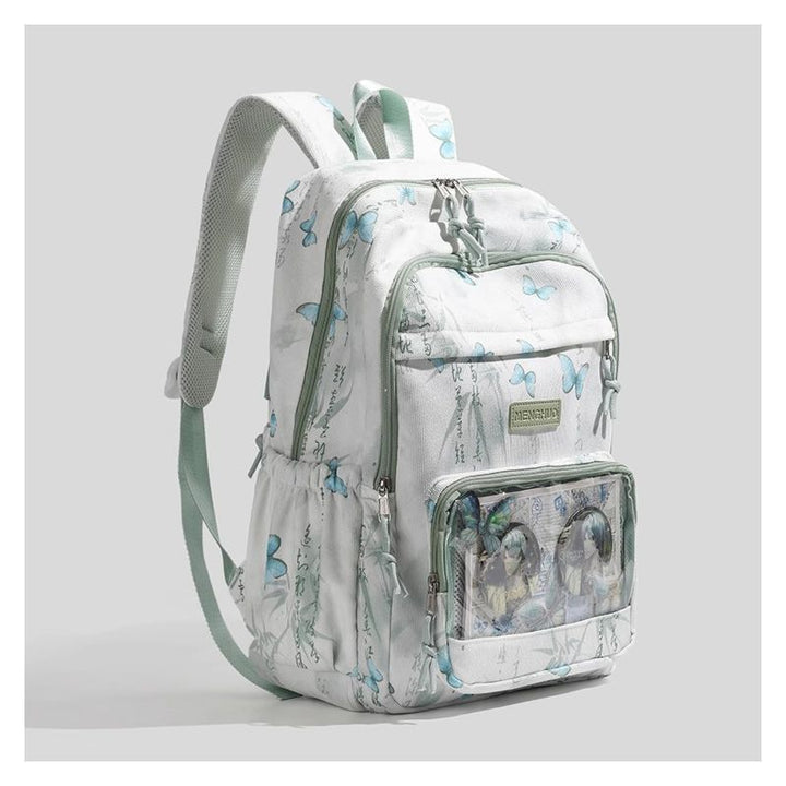 Stylish Butterfly Print Backpack Kalsten