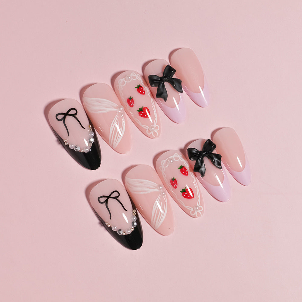 Artistic DIY Press-On Nail Set Kalsten