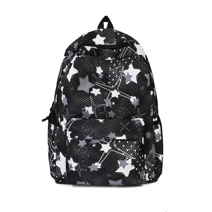 Star-Patterned Backpack