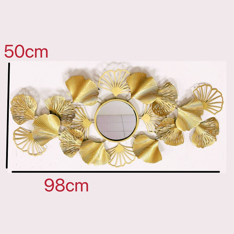 Decorative Floral Wall Mirror Kalsten