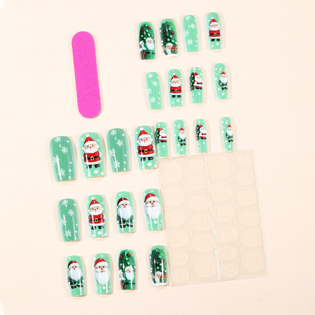Themed Christmas 3D Nail Art Kalsten