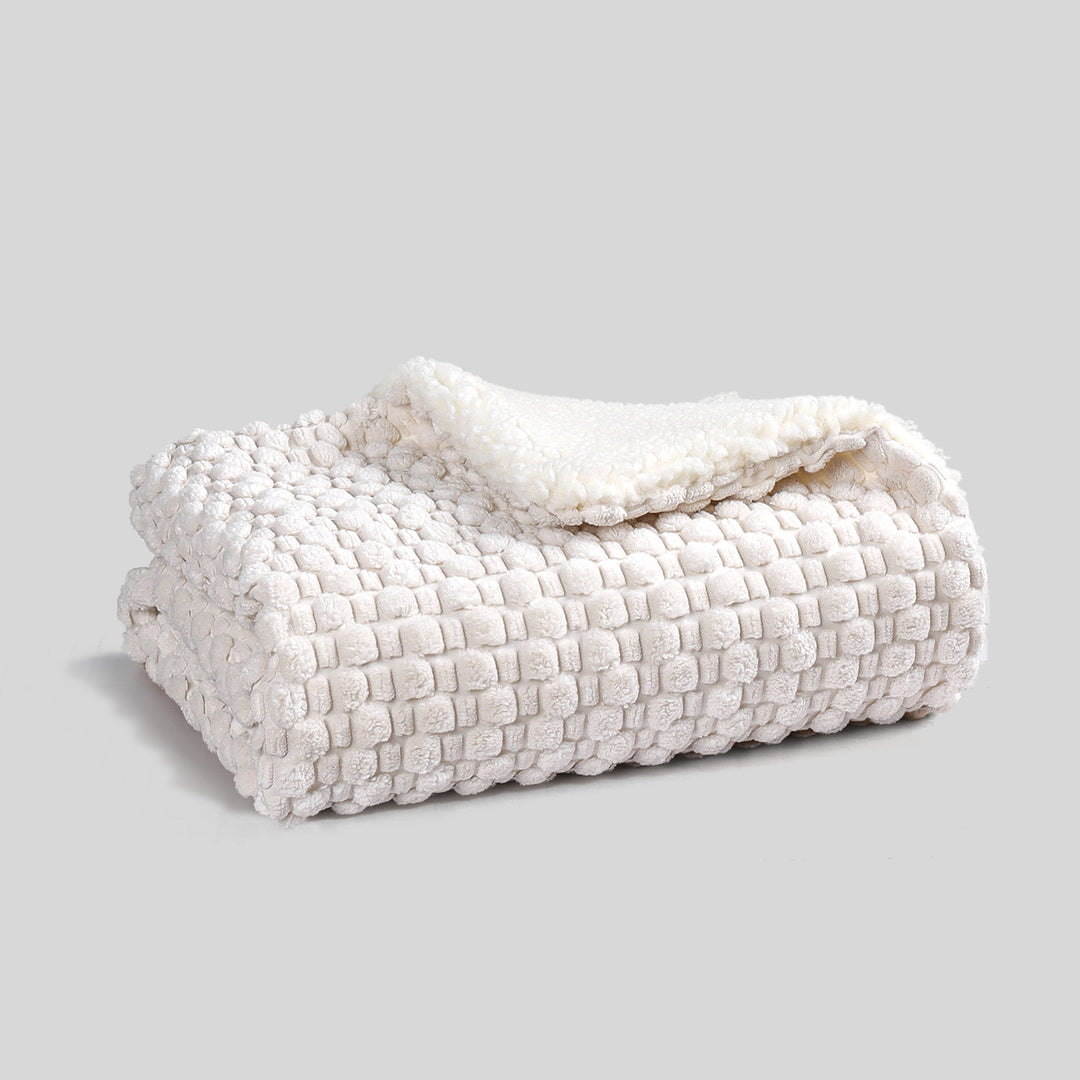 Women's Cozy and Reversible Blanket with High-Quality Surface Texture Kalsten