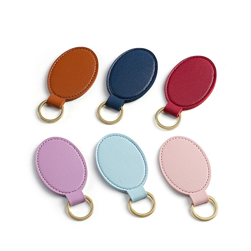 Unisex keychain made of high-quality artificial leather with stylish design Kalsten