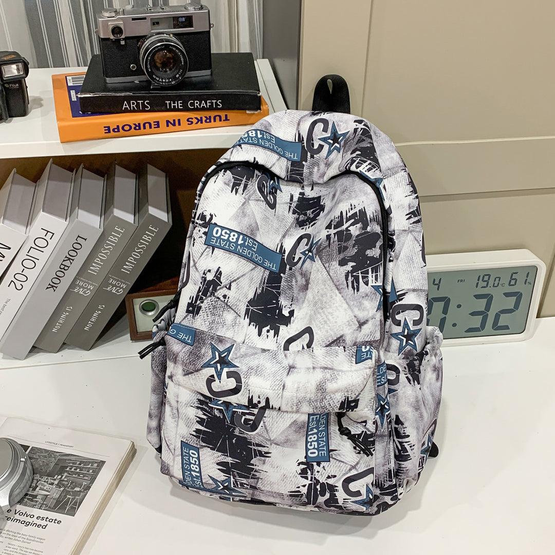 Stylish Graphic Backpack Kalsten