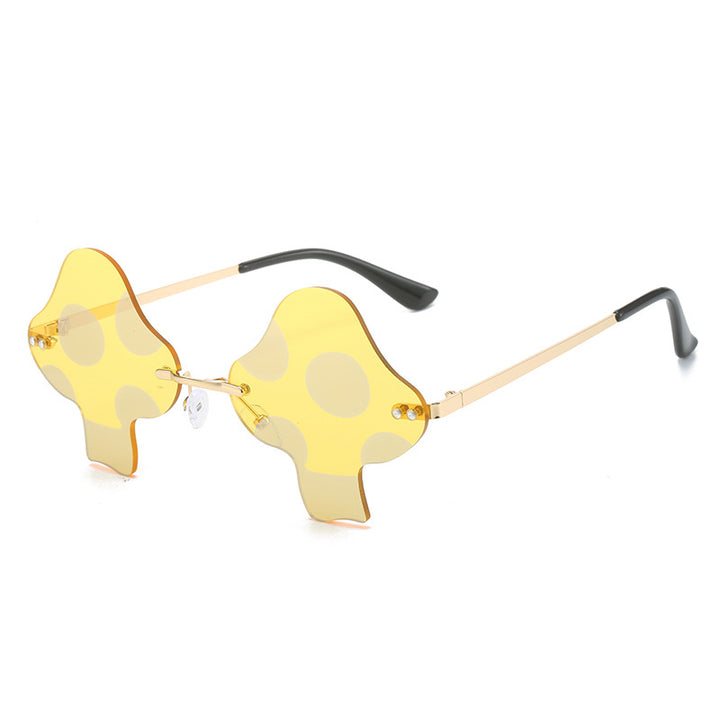 Unique Oversized Polka Dot Frame Sunglasses Kalsten