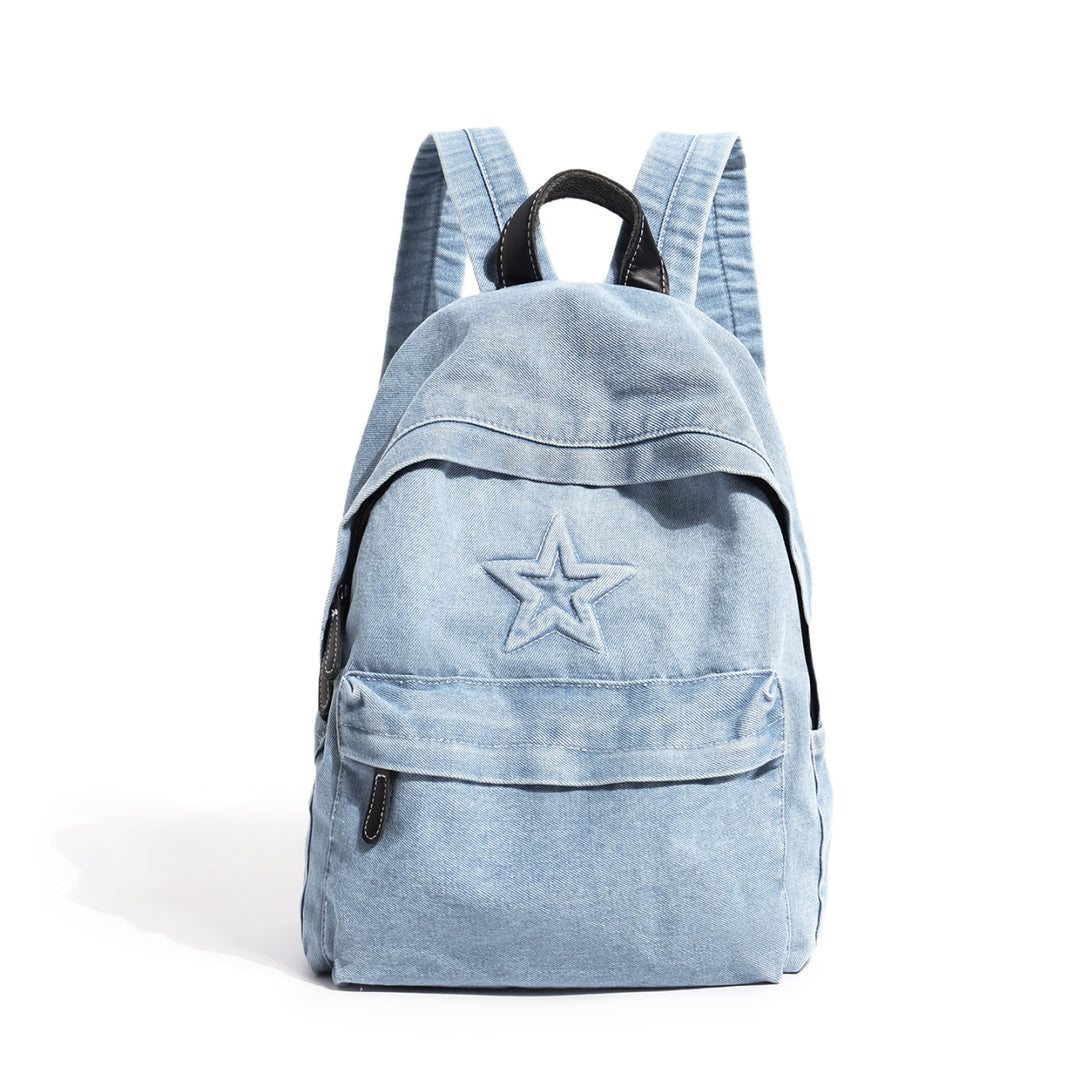 Star-Embellished Casual Backpack Kalsten