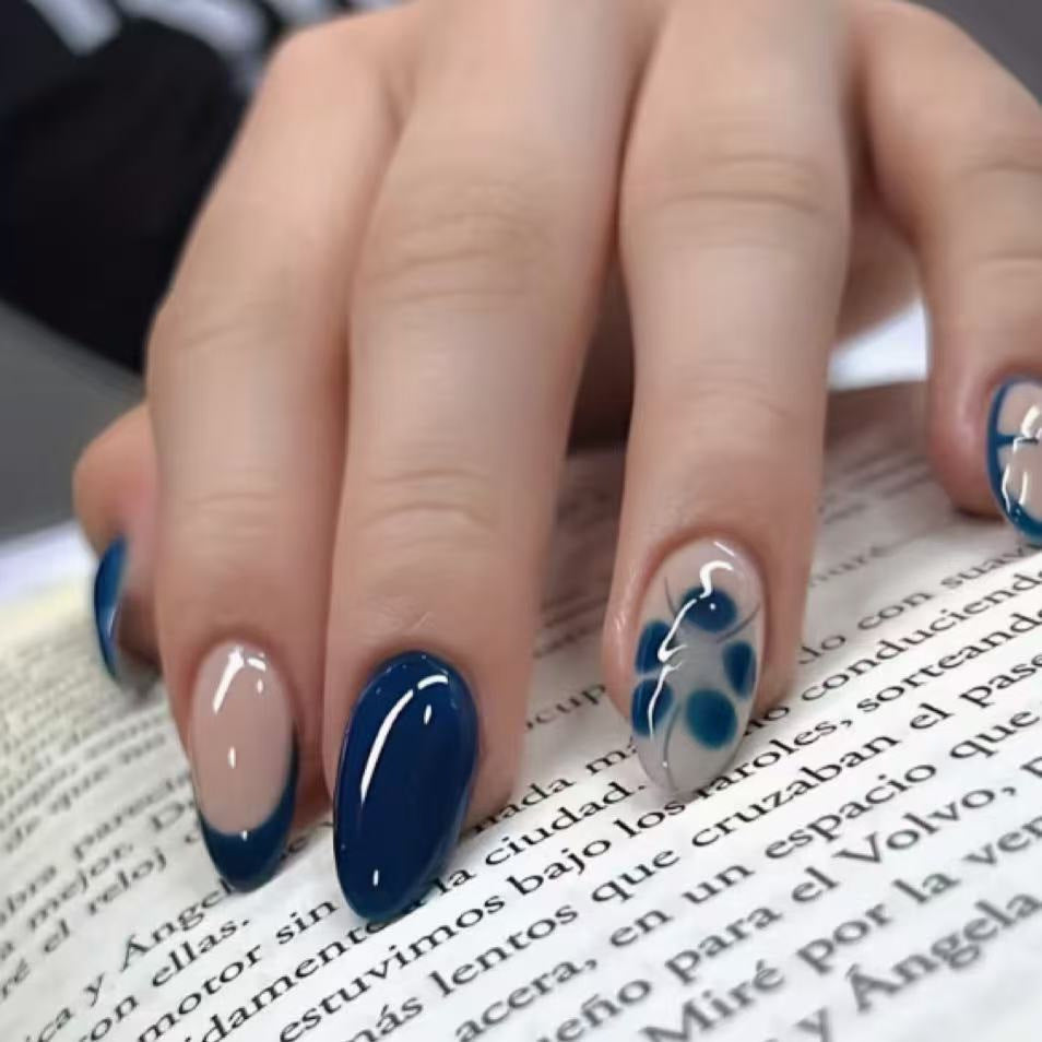 Artistic Oval Nail Enhancements Kalsten