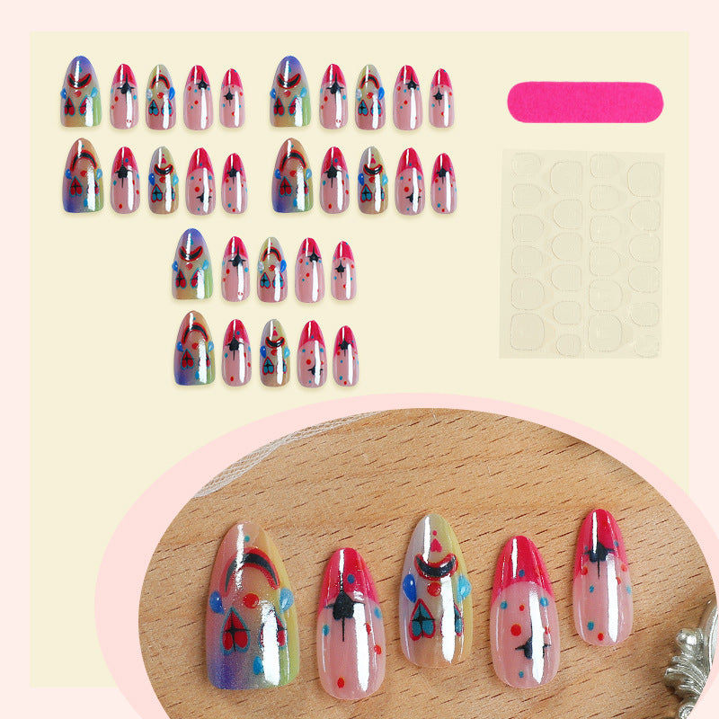 Creative Artistic Press-On Nails
