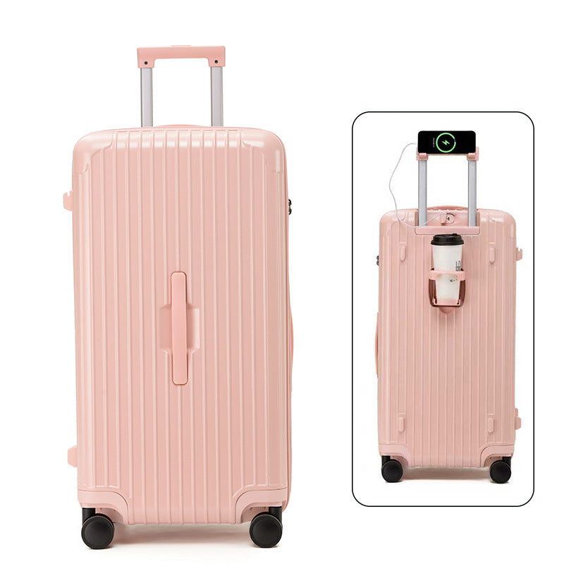 Unisex Hard-shell Travel Suitcase Kalsten