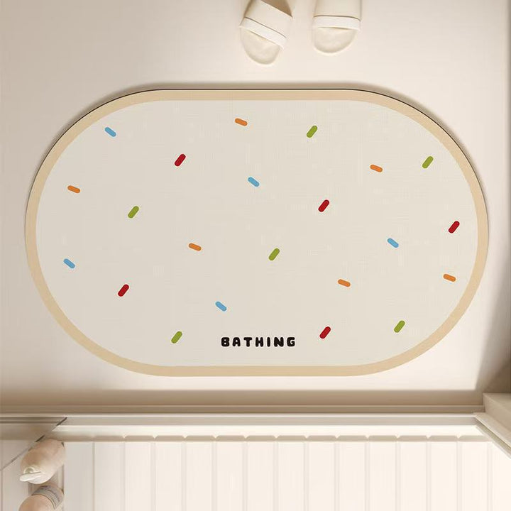Soft and Textured Bath Mat Kalsten