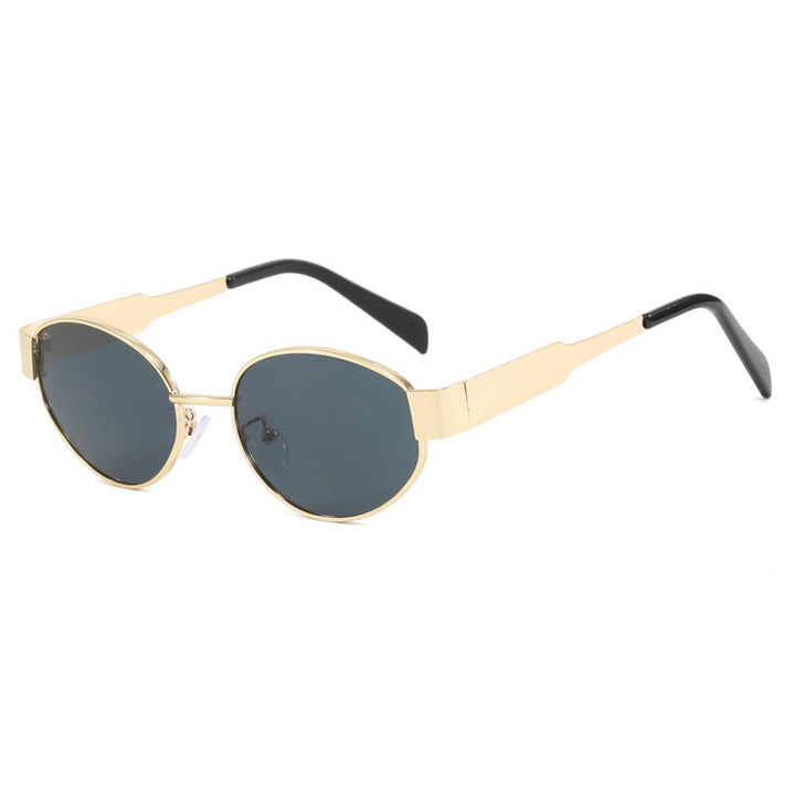 Ladies fashionable sunglasses with innovative geometry design Kalsten