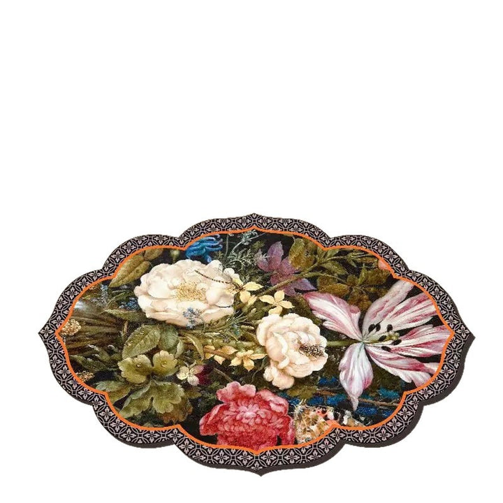 Floral-Themed Area Mat Kalsten