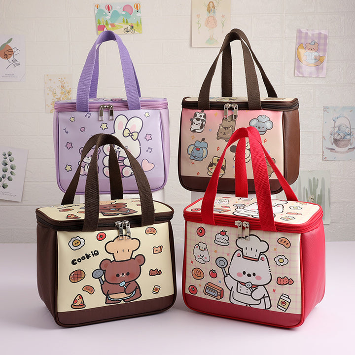 Insulated Cartoon Lunch Tote Kalsten