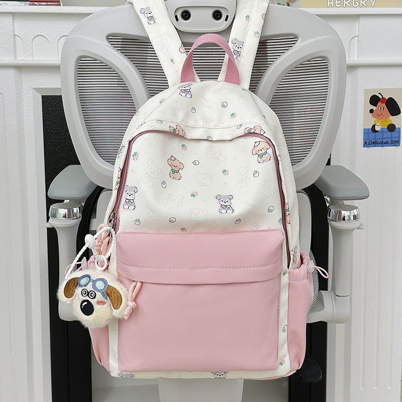 Cute Cartoon Print Backpack