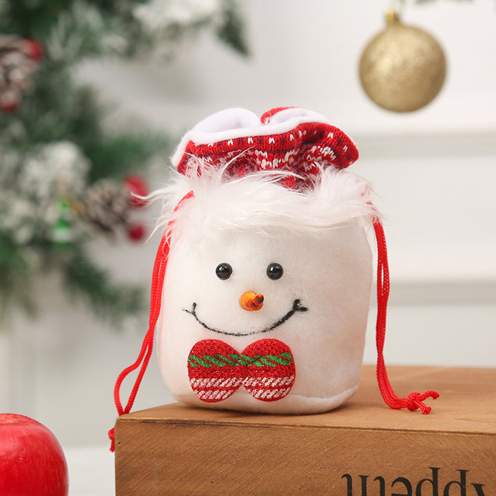 Cute Christmas gnome with gift sack Kalsten