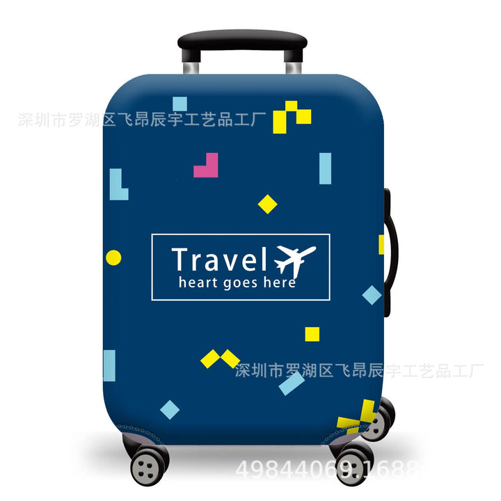 Hard Shell Luggage with Earth Design Kalsten