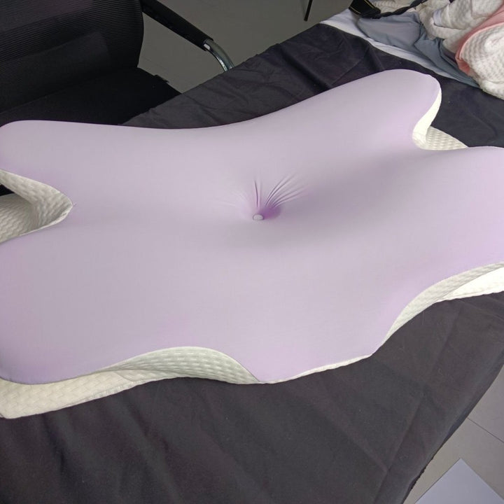 Ergonomic contour pillow with cooling surface Kalsten