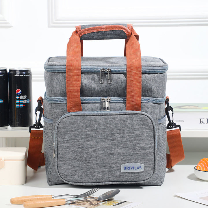 Multi-Compartment Insulated Food Cooler Bag Kalsten