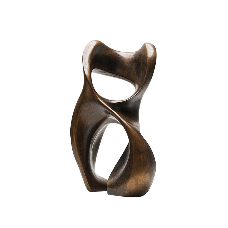 Abstract Decorative Twist Sculpture