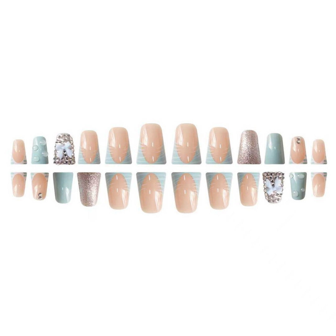 Decorative 3D Press-On Nail Extensions Kalsten
