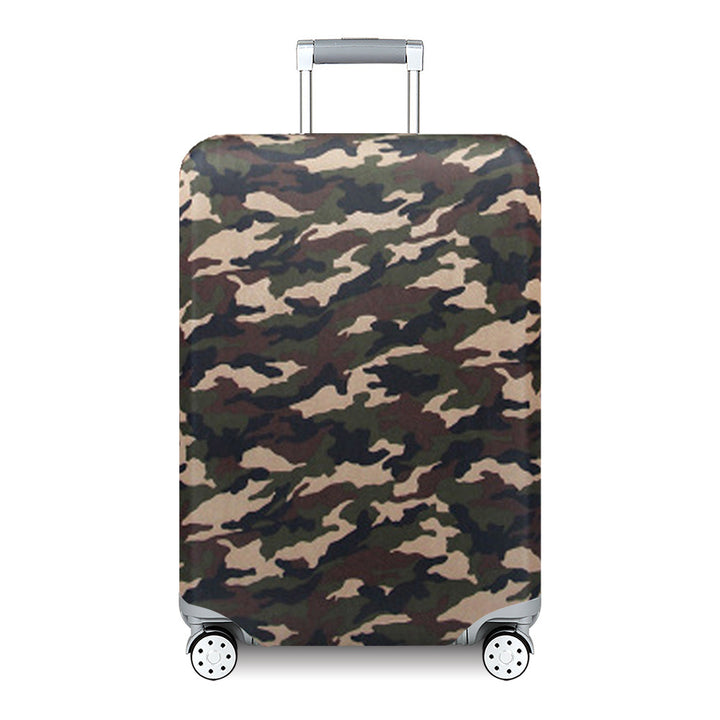 Women's Hard Shell Suitcase with Exotic Plant Pattern Kalsten
